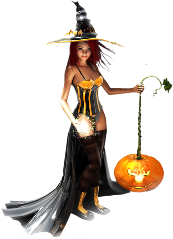 Transparent Witch costume for lady for Halloween