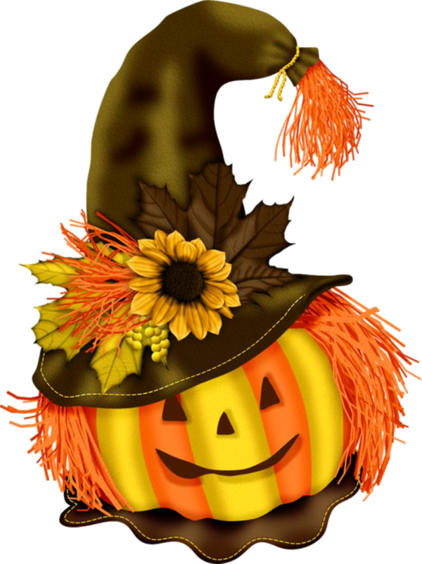 Transparent Pumpkin Witchcraft Cucurbita for Halloween