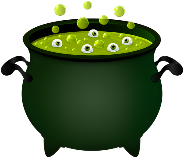 Transparent Witchcraft Halloween Potion Green Cookware And Bakeware for Halloween