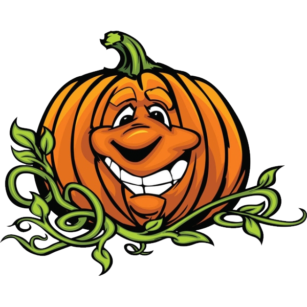 Transparent Jack O Lantern Halloween Pumpkin Winter Squash Food for Halloween