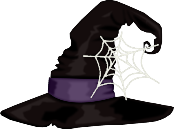 Transparent Halloween Hat Witch Hat Purple Cap for Halloween