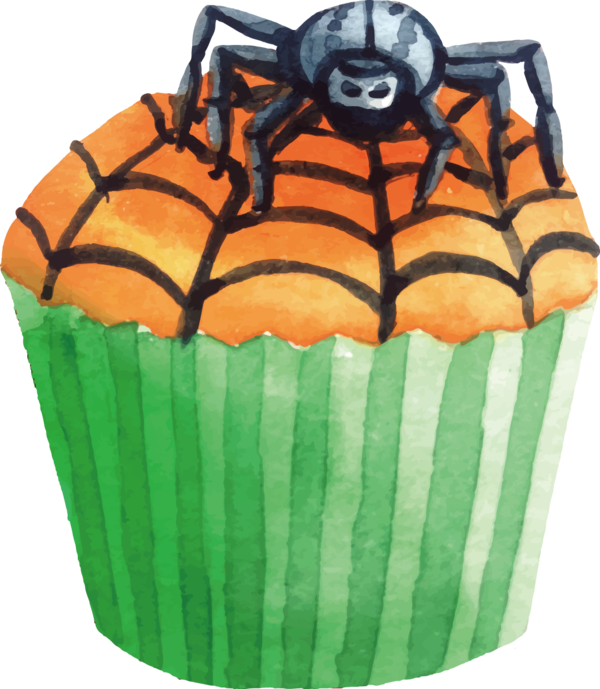 Transparent Cupcake Spooktacular Halloween Cupcake Muffin Baking Cup for Halloween