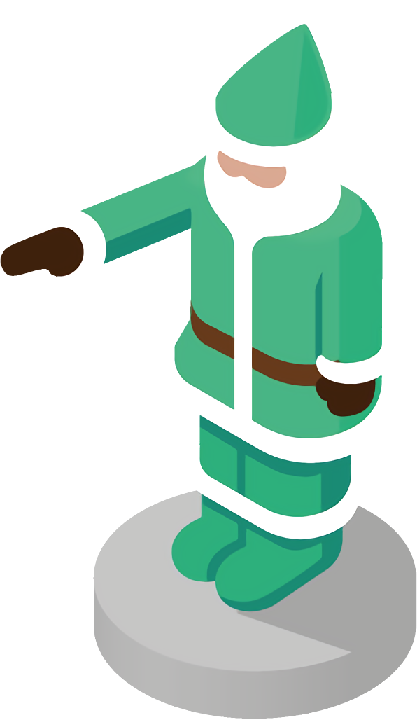 Transparent christmas Clip art Fictional character for santa for Christmas