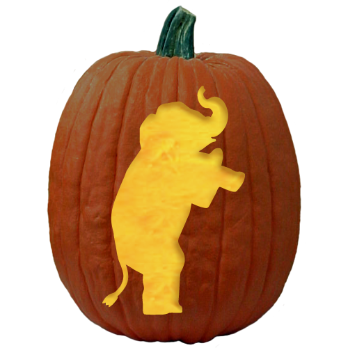 Transparent Jacko Lantern Pumpkin Carving Gourd Calabaza for Halloween