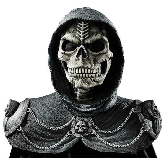 Transparent Halloween Costume Mask Halloween Skeleton Skull for Halloween