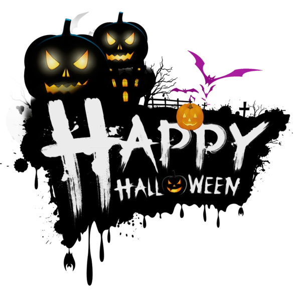 Transparent Halloween Halloween Halloween Jackolantern Trickortreat Text for Halloween