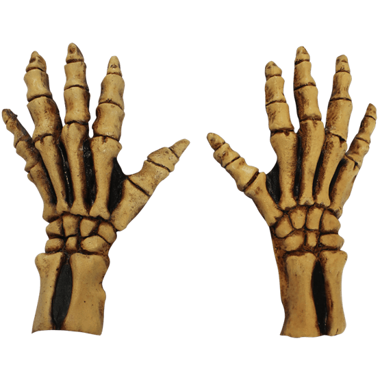 Transparent Glove Costume Skeleton Hand Safety Glove for Halloween