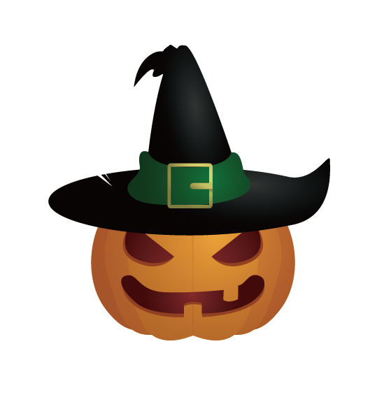 Transparent Pumpkin Escape Dot Jackolantern Headgear Hat for Halloween