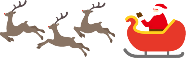 Transparent christmas Reindeer Deer Antler for santa for Christmas