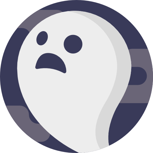 Transparent Smiley Halloween Ghost Facial Expression Nose for Halloween