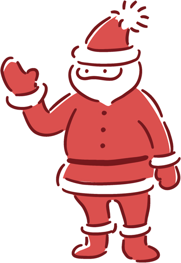 Transparent christmas Cartoon Santa claus Christmas for santa for Christmas