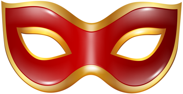 Transparent Mask Carnival Masquerade Ball for Halloween