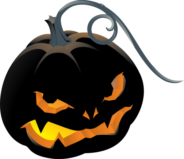 Transparent Jacko Lantern Halloween Lantern Calabaza for Halloween