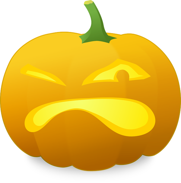 Transparent Pumpkin Halloween Lantern Fruit Yellow for Halloween