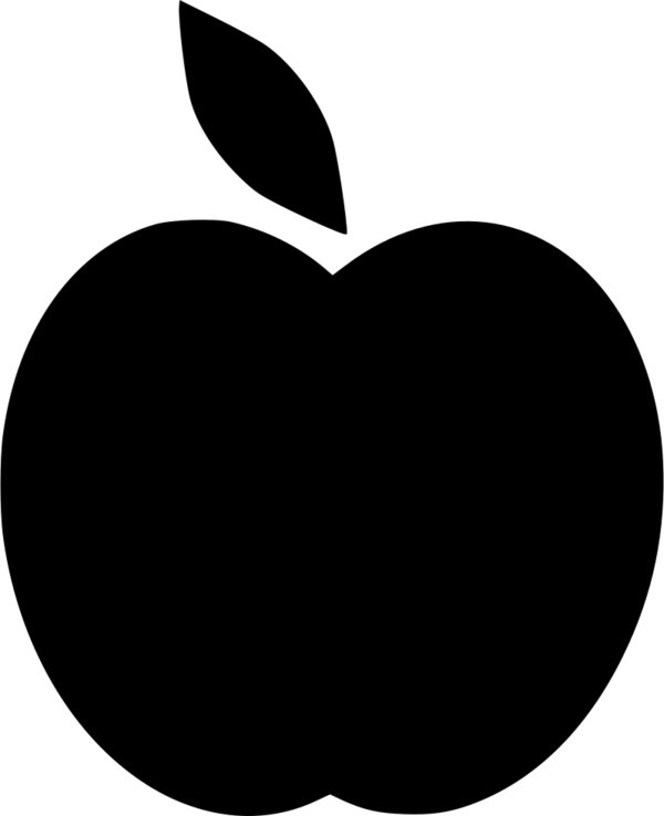 Transparent Logo Apple Halloween Black Black And White for Halloween