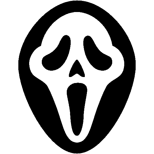 Transparent Jason Voorhees Ghostface Scream Head Face for Halloween