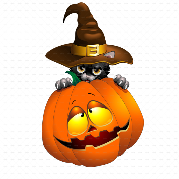 Transparent Pumpkin Halloween Jacko Lantern Winter Squash Food for Halloween