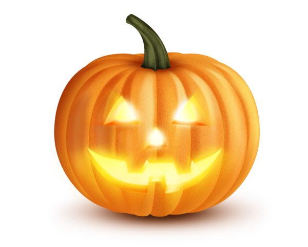 Transparent Halloween Pumpkin Cucurbita Calabaza for Halloween