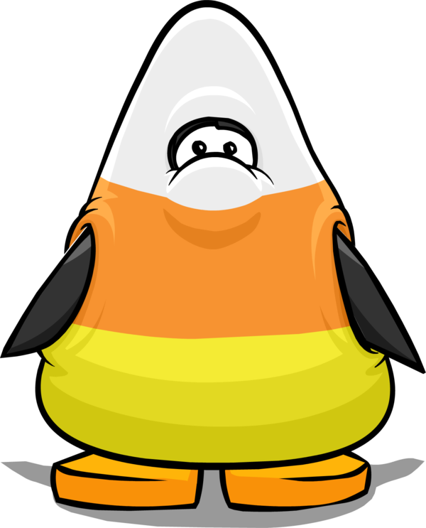 Transparent Penguin Club Penguin Bird Yellow Beak for Halloween