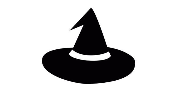 Transparent Witchcraft Hat Witch Witch Hat Cone for Halloween