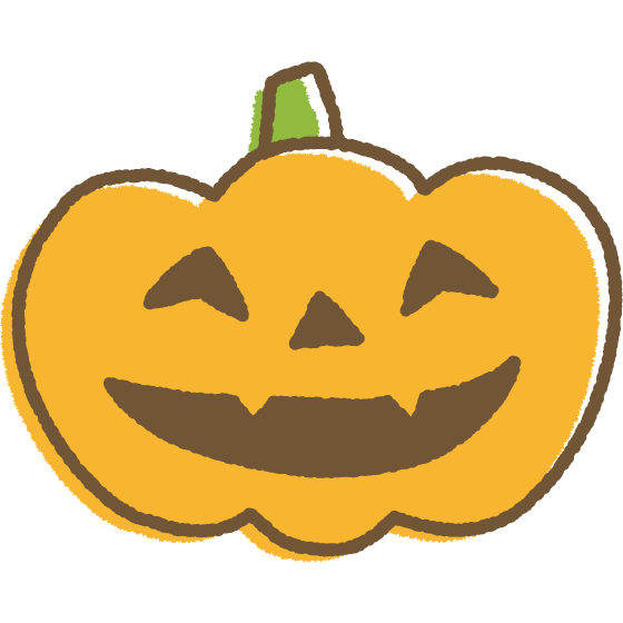 Transparent Jackolantern Halloween Pumpkin Yellow for Halloween
