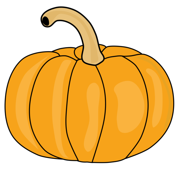 Transparent Pumpkin Jacko Lantern Cucurbita Winter Squash Commodity for Halloween