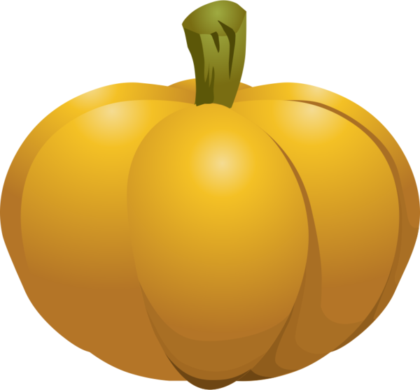 Transparent Pumpkin Pie Pumpkin Jackolantern Fruit Yellow for Thanksgiving
