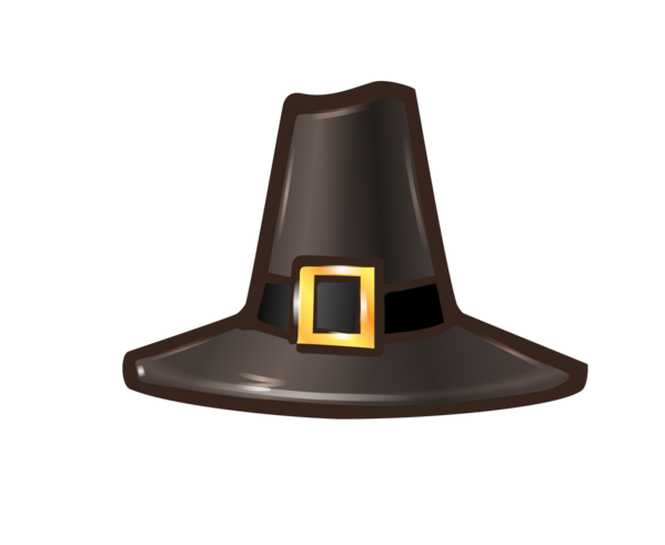 Transparent Hat Witch Hat Drawing for Halloween
