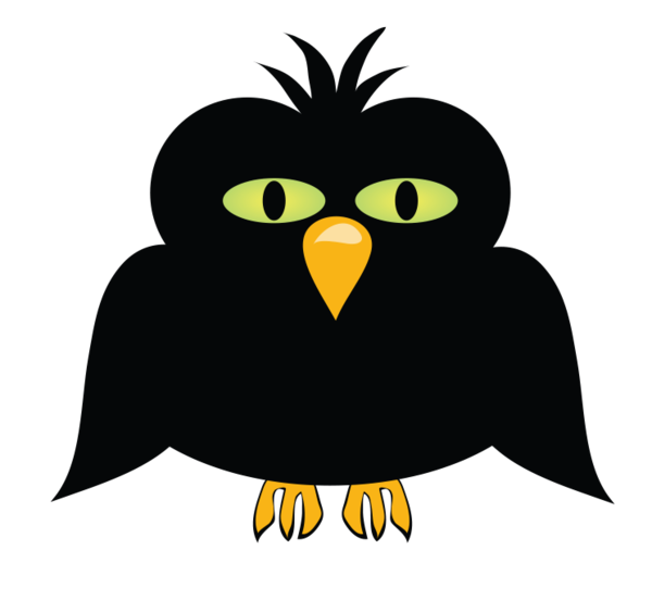Transparent Common Raven Bird Crow Owl Beak for Halloween