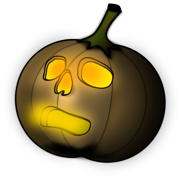 Transparent Pumpkin Jacko Lantern Lantern Emoticon Plant for Halloween