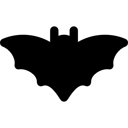 Transparent Halloween Bat Cartoon Black Black And White for Halloween