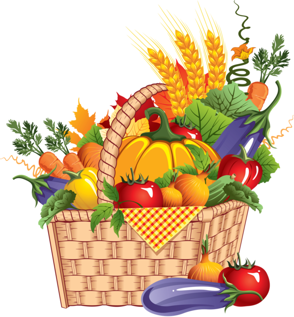 Transparent Harvest Harvest Festival Fruit Superfood Plant for Thanksgiving