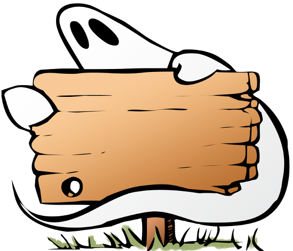 Transparent Halloween Trickortreating Ghost Head Thumb for Halloween