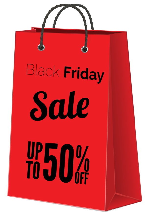Transparent Black Friday
 Bag
 Boxing Day
 Area Text for Thanksgiving