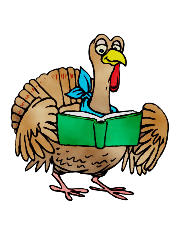 Transparent Turkey Thanksgiving Chicken Bird Duck for Thanksgiving