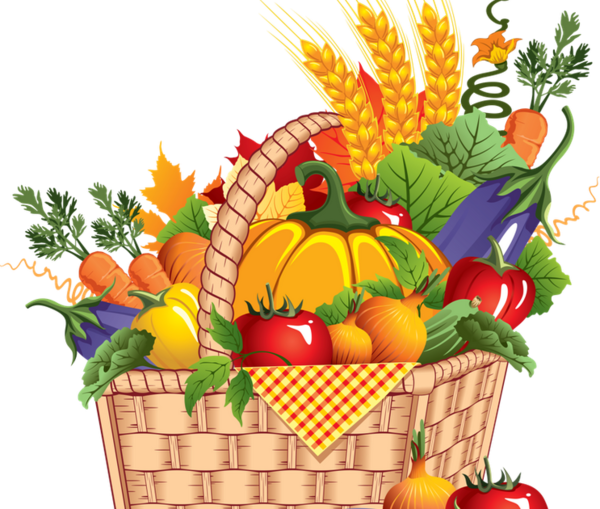 Transparent Vegetable Fruit Vegetarian Cuisine Natural Foods for Thanksgiving