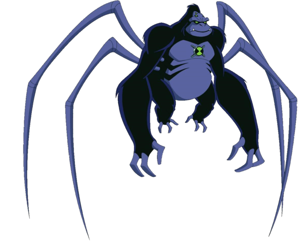 Transparent Ben 10 Omniverse Spider Monkey Monkey  for Halloween