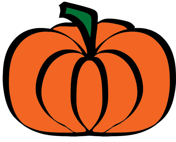 Transparent Jacko'lantern Pumpkin Halloween Flower Orange for Halloween