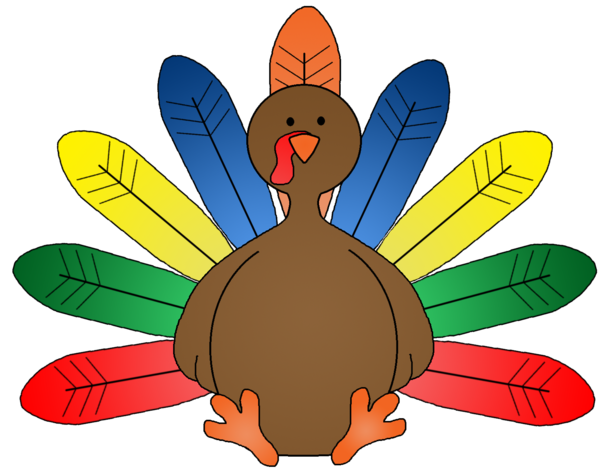 Transparent Wild Turkey Turkey Meat Thanksgiving Cartoon Insect for Thanksgiving