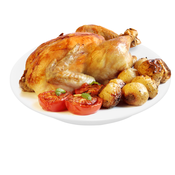 Transparent Roast Chicken Chicken Barbecue Chicken Hendl Thanksgiving Dinner for Thanksgiving