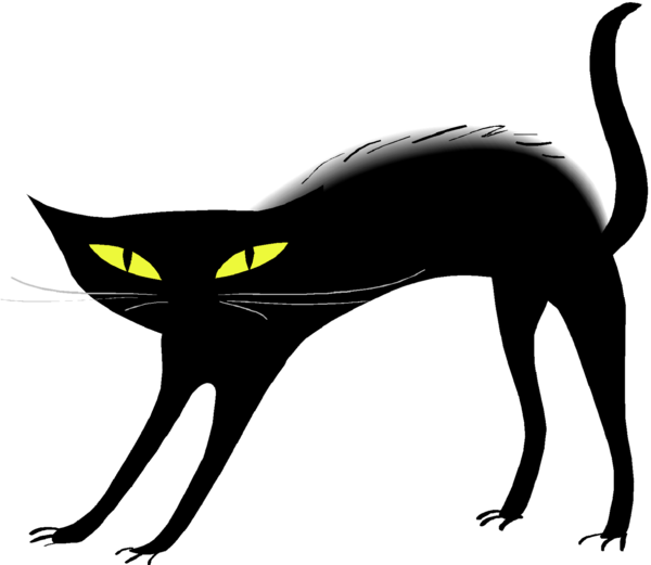 Transparent Cat Friday The 13th Kitten Black Cat Puma for Halloween