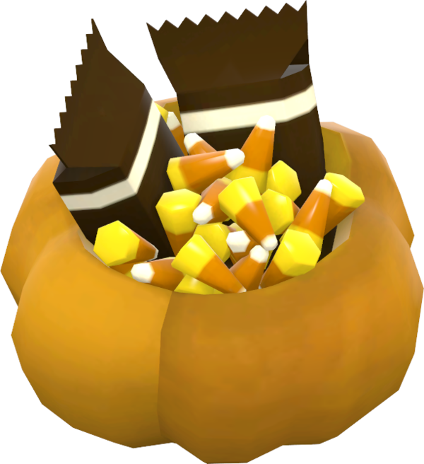 Transparent Team Fortress 2 Pumpkin Candy Pumpkin Food Dessert for Halloween