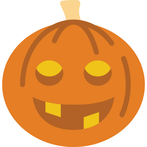 Transparent Pumpkin Calabaza Winter Squash Facial Expression for Halloween