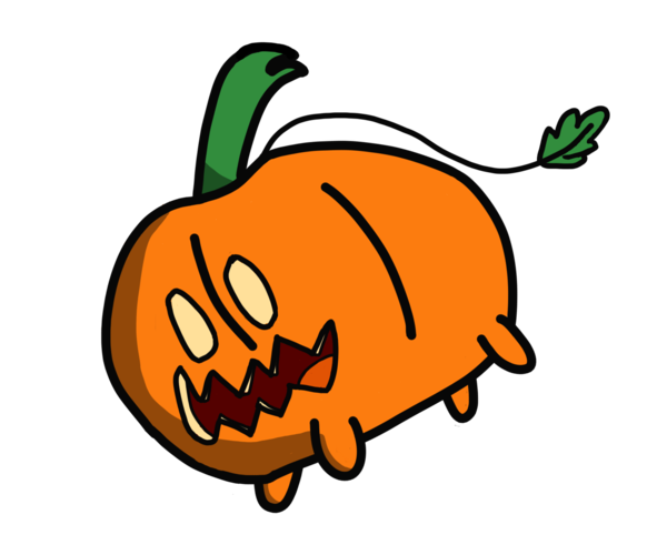 Transparent Pumpkin Jacko Lantern Cucurbita Food Calabaza for Halloween