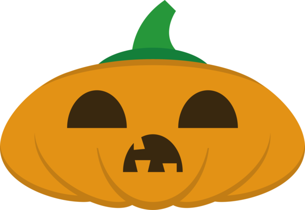 Transparent Pumpkin Cucurbita Jack O Lantern Food Calabaza for Halloween