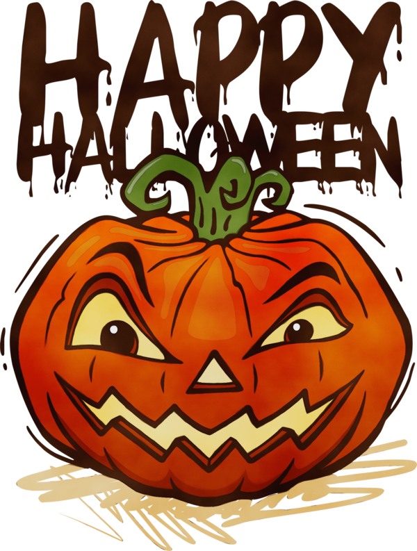 Transparent Tshirt Jackolantern Halloween Pumpkin Calabaza for Halloween