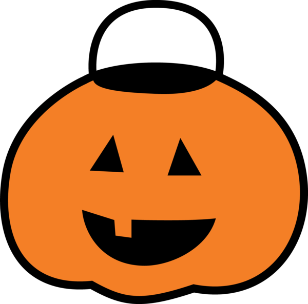 Transparent Lantern Text Messaging Pumpkin Orange for Halloween