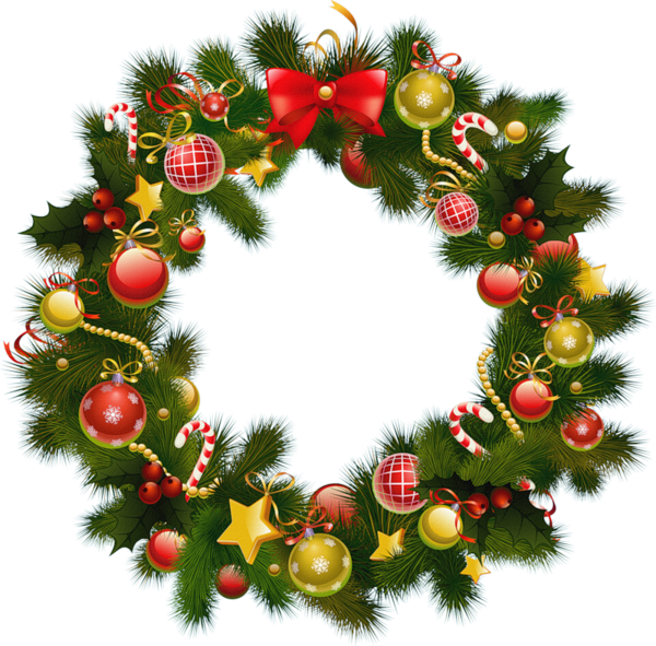 Transparent Christmas Decoration
 Christmas
 Advent Wreath
 Evergreen Pine Family for Thanksgiving