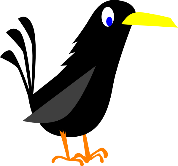 Transparent American Crow Common Raven Website Beak Wing for Halloween