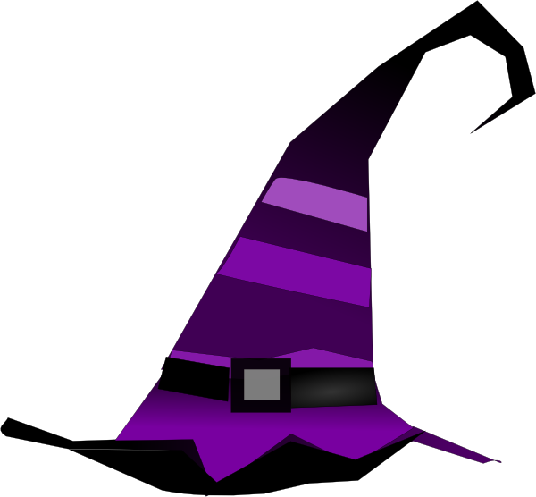 Transparent Witch Hat Witchcraft Website Triangle Purple for Halloween